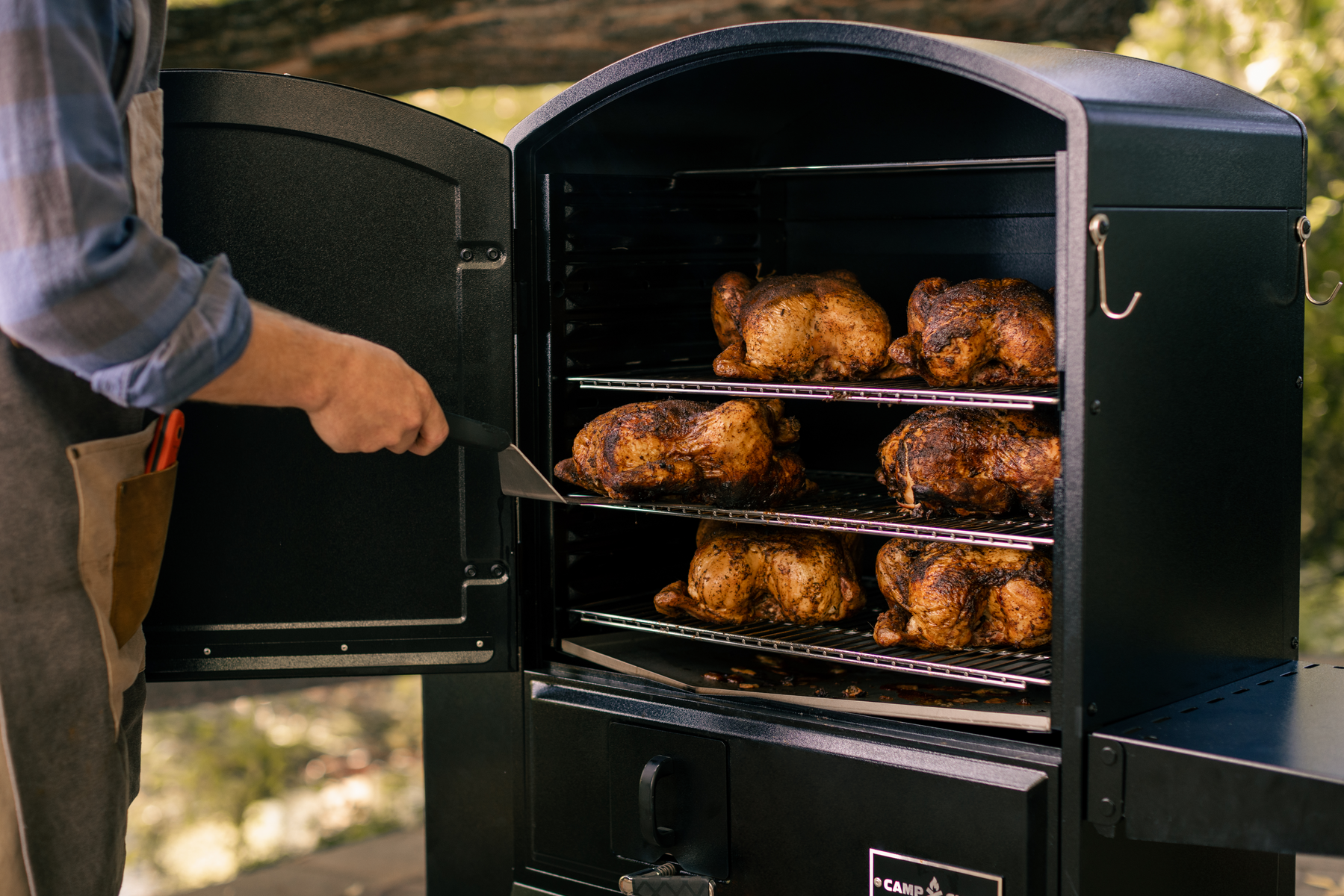 XXL Pro WIFI Vertical Smoker Details